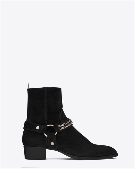 ysl mens boots instagram